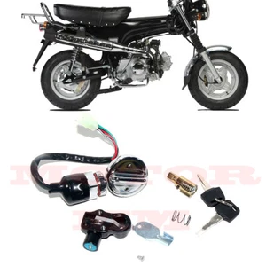 Ignition Switch Gas Cover Kit Helmet Lock 2‑Key Replacement for Honda CT70 DAX - Picture 1 of 9