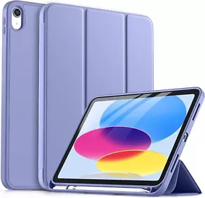 Smart Case For iPad 10/9/8/7/6/5th Gen Pro 11 13 Air 3 4 Mini with Pencil Holder - Picture 1 of 72
