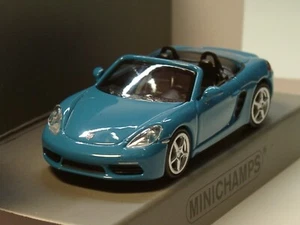 Minichamps Porsche 718 Boxster, 2016, blau - 870 065134 - 1:87 - Picture 1 of 5