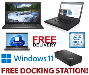 Fast Cheap Intel Core i5 8th Gen Laptop With Windows 11 8GB RAM 256GB SSD Wifi - Afbeelding 1 van 6