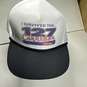 Vintage Hat - ‘I Survived The 127 Corridor’ Route 127 Adjustable - Picture 1 of 7
