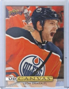2019-20 Upper Deck Canvas #C-206 Leon Draisaitl - Picture 1 of 2