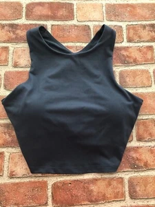 KYODAN Women's Bra Tank Top Padded Dark Gray Size Petite Small P/S FREE SHIPPING - Picture 1 of 5