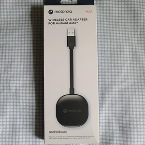 Motorola MA1 Inalámbrico Android Auto Coche Adaptador AndroideAuto Google Autorizado - Imagen 1 de 2