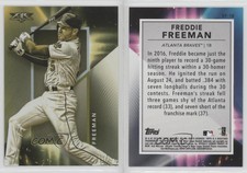 2019 Topps Fire En Fuego Gold Minted Freddie Freeman #EF-18