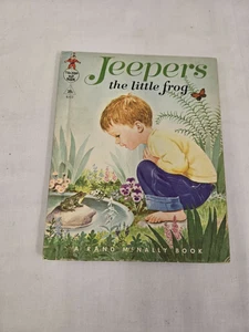 Jeepers the Little Frog by Marjorie Cooper Rand McNally TipTop Elf 1965 Vintage - Picture 1 of 6
