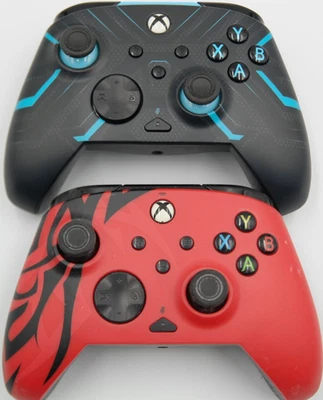 2x-PDP Rematch Advanced Wired Controllers for Microsoft Xbox Series X/S Red&Blue - Image 1 of 4