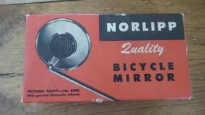 Vintage Box Only For NORLIPP BICYCLE MIRROR, Empty, Advertising - Imagen 1 de 3