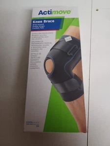 Actimove Knee Brace Wrap Around, Simple Hinges, Condyle Pads XL Black - Picture 1 of 5