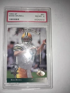 1993 Sp Mark Brunell Rookie PSA 8 - Picture 1 of 2