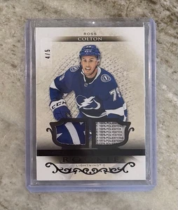 2021-22 Artifacts Hockey - Ross Colton Rookie Tag /5 - Picture 1 of 2