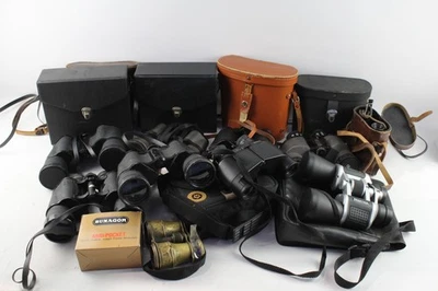 Assorted Vintage Binoculars of Various Brands and Magnifications Job Lot - Image 1 of 4