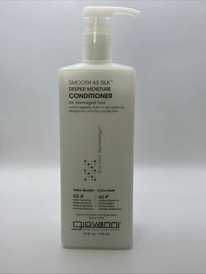 Acondicionador de humedad más profundo suave como la seda GIOVANNI, 33,8 OZ. Calms Frizz, Foto 1 de 4