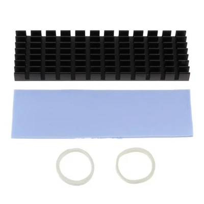 Aluminium Kühlkörper Thermal Pad Für N80 NVME M.2 NGFF 2280 PCI-E SSD - Bild 1 von 4