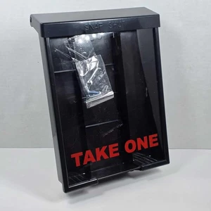 Outdoor Real Estate Brochure Box with Snap Shut Lid, Take One Document Holder... - Picture 1 of 10
