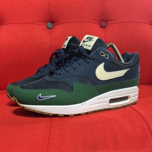 Nike Air Max 1 QS Gorge Green da donna taglia 9 5 US colore raro sneakers eleganti
