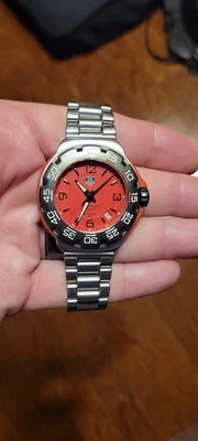 Tag Heuer WAC1113.BA0850 Mens Formula 1 Series Professional Watch Red Black - Image 1 of 4