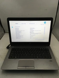 HP PROBOOK 640 G1 - BOOTS TO BIOS - INTEL I5 4300M - 4GB RAM - READ DESCRIP - BB - Picture 1 of 8