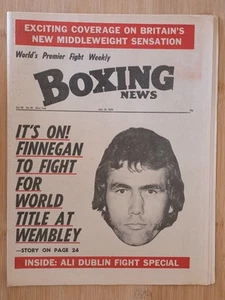 Boxing News - Magazine / Issue: 14th July 1972 - Picture 1 of 2