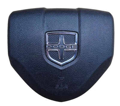 Bolsa de aire para volante de conductor Dodge Caravan 11 12 13 14 15 16 17 18 19 20 negra Foto 1 de 4