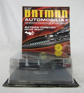 Eaglemoss Batman Diecast 1:43 Batman Forever Bat-Boat MIP LA925 - Picture 1 of 6