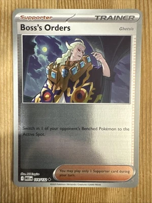 Boss’s Orders 114/132 Uncommon Reverse Holo - Pokémon TCG Mega Evolution NM - Image 1 of 2