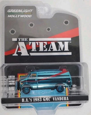 GREENLIGHT CHASE 1/64 B.A.'S 1983 GMC VANDURA VAN THE A-TEAM 2025 - Image 1 of 4