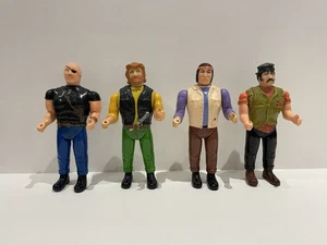 1984 Vintage Galoob 6" A Team Figuren X4 BAD GUYS Cobra Python Rattler Viper MrT - Bild 1 von 17