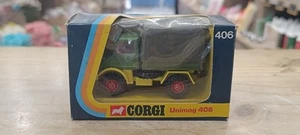 Mercedes Benz Unimog Réf 406 Corgi Toys 1973 - Foto 1 di 14