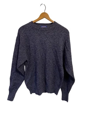 Pendleton Mens Shetland Wool Crewneck Sweater Blue Size Large - Image 1 of 3