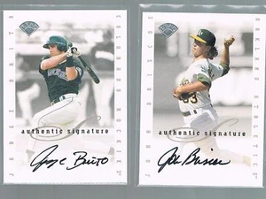 1996/96 Leaf Signatures EXT Auto JORGE BRITO Rockies - Picture 1 of 1