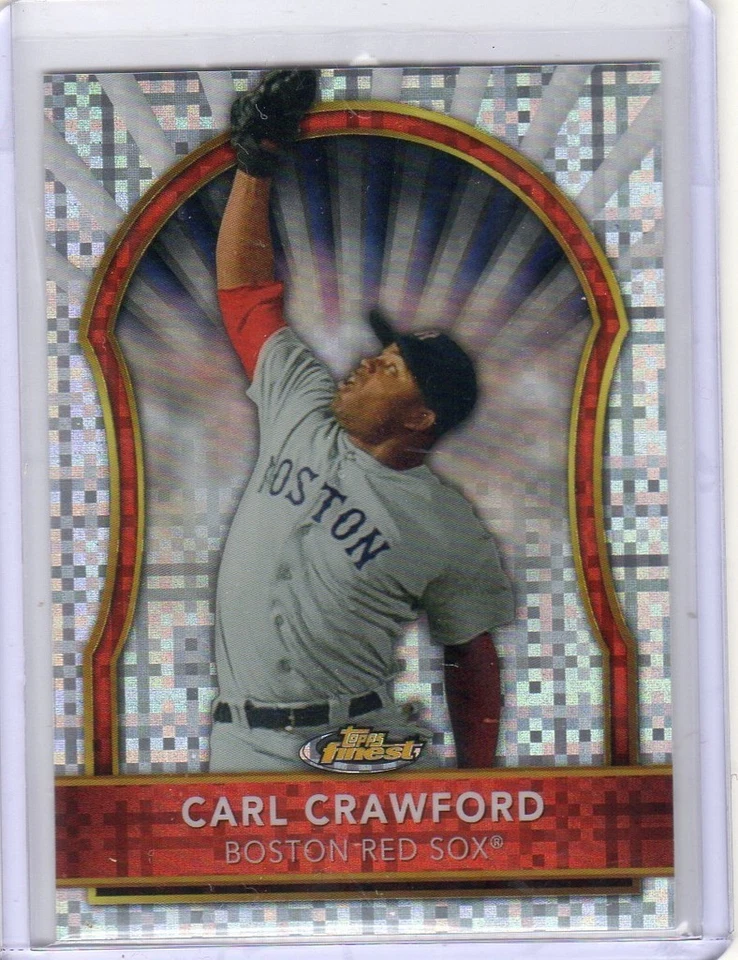 2011 TOPPS FINEST CARL CRAWFORD #56 195/299 - Image 1 of 1
