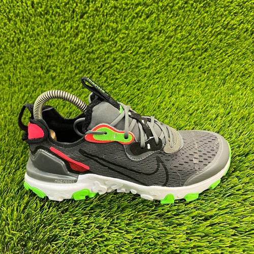 Scarpe da corsa sportive Nike React Vision GS da bambina taglia 5Y grigio rosa sneakers