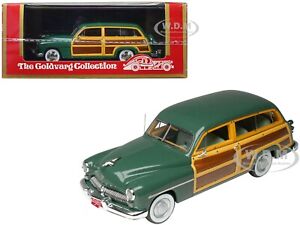 1949 MERCURY WOODIE MEADOW GREEN 1/43 MODEL BY GOLDVARG COLLECTION GC-050 A