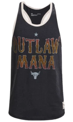 Regata Under Armour Project Rock Masculina Guerreiro Mana Training Cinza Grande Extra Grande Extra Grande Extra Grande Extra Grande - Imagem 1 de 4