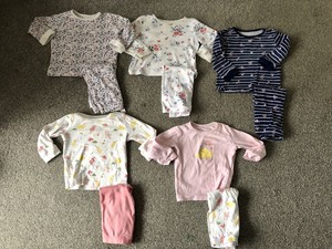asda george baby girl pyjamas