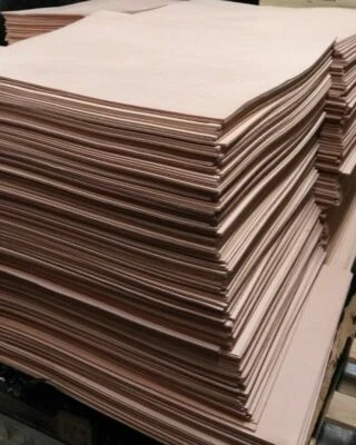 FULL GRAIN Leather Square/Tooling/ Workshop VEG TAN 2/3-3/4-4/5-Oz (4 PCS SETs - Image 1 of 3