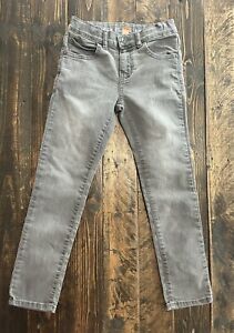 Children’s Place Boys Gray Washed Super Skinny Stretch Jeans, Size 7