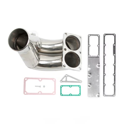 3.5" Intake Manifold Elbow & Grid Heater Plenum For 07-18 Ram 6.7L Turbo Diesel - Imagem 1 de 4