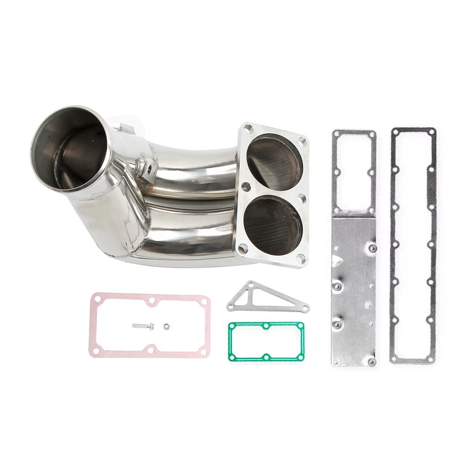 3.5" Intake Manifold Elbow & Grid Heater Plenum For 07-18 Ram 6.7L Turbo Diesel Foto 1 de 4