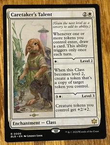 Magic The Gathering Bloomburrow, Caretaker's Talent - Imagen 1 de 1