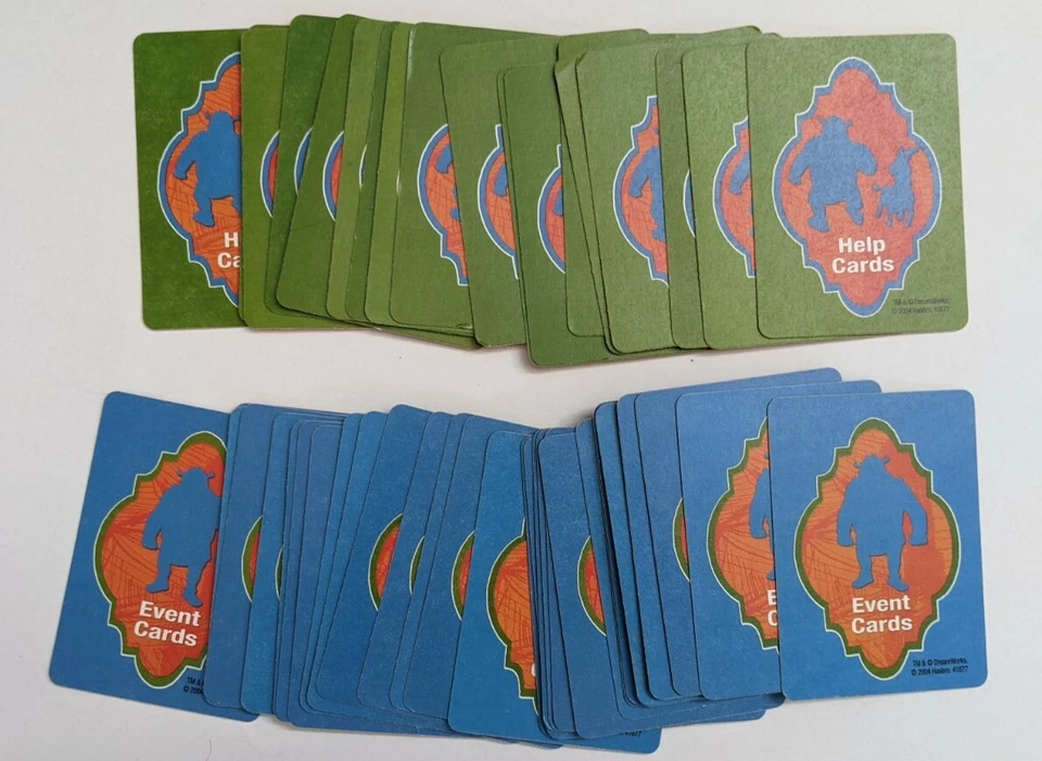 Juego de mesa Shrek 2 Twisted Fairy Tale repuestos, 47 tarjetas de evento/ayuda Foto 1 de 1