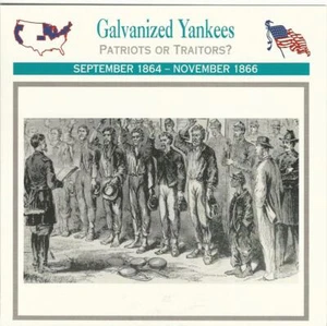 1995 Atlas, Civil War Cards, #33.16 Galvanized Yankees - Picture 1 of 1