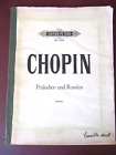 Gebundenes Notenbuch "Fr. Chopin  Chopin - Präludien und Rondos"