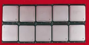 LOT OF 10 Intel Xeon E5-2680 2.7GHz 20MB LGA2011 6-Core CPU Processors SR0KH - Picture 1 of 3