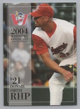 Donnie Smith 2004 Winnipeg Goldeyes Only 500 Made