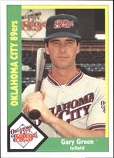 1990 Oklahoma City 89ers CMC #13 Gary Green
