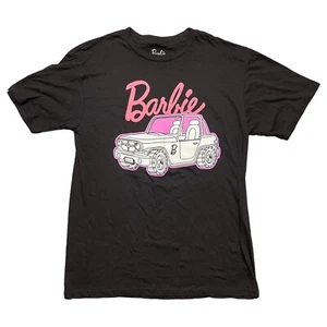 New BARBIE T-shirt Mens L Black - Picture 1 of 5