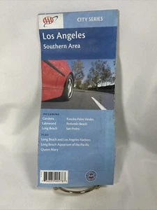 AAA City Series Map Los Angeles Southern Area 2002 Travel - Picture 1 of 5