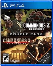 Commandos 2 & 3 – HD Remaster Double Pack (PLAYSTATION 4 PS4) NEW SEALED